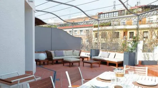 Superb penthouse apartment with terrace, furnished and equipped Superb penthouse apartment with terrace, furnished and equipped